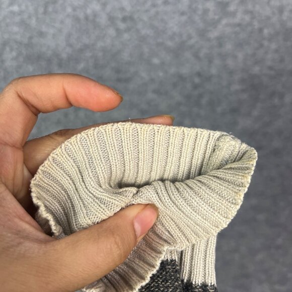 VTG St. Croix Knits Mens‎ Large Sweater Pullover Crew Neck Multi-Color Stripes - Picture 3 of 9